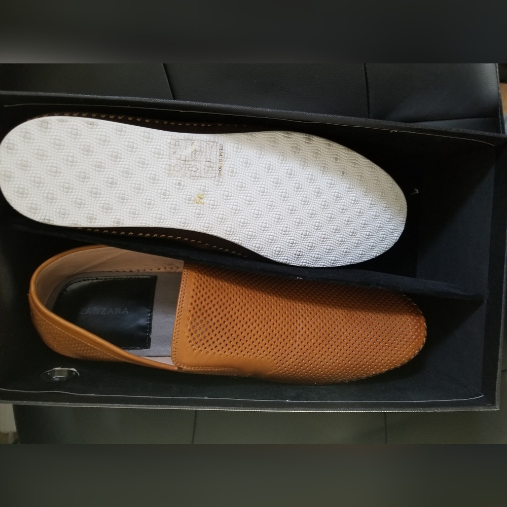 Zanzara Men's Leather Shoes - Picture 2 of 3